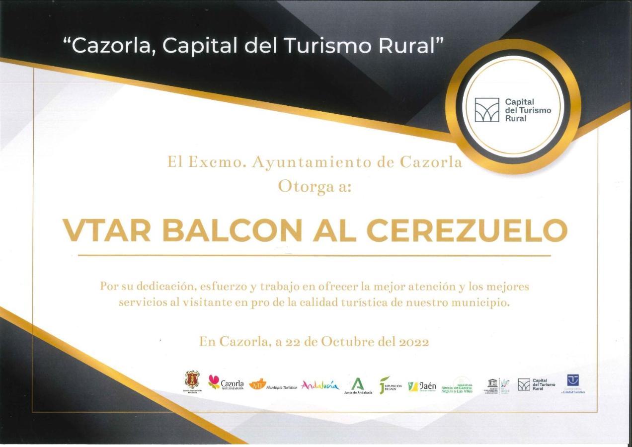 Alojamiento Balcon Al Cerezuelo Cazorla Dış mekan fotoğraf
